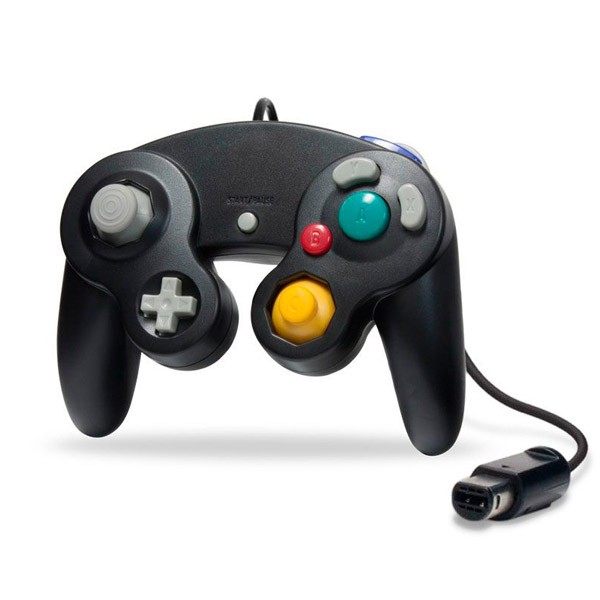 Control Cirka Negro Para Gamecube/wii