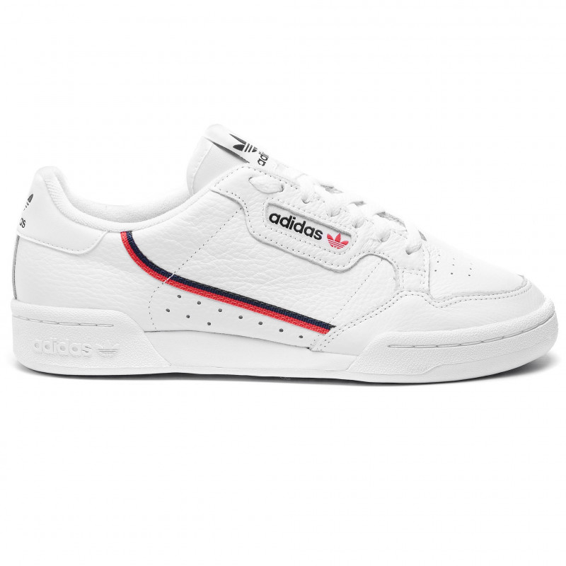 Tenis Adidas Originals Mn Continental 80 Bco/Rojo G27706