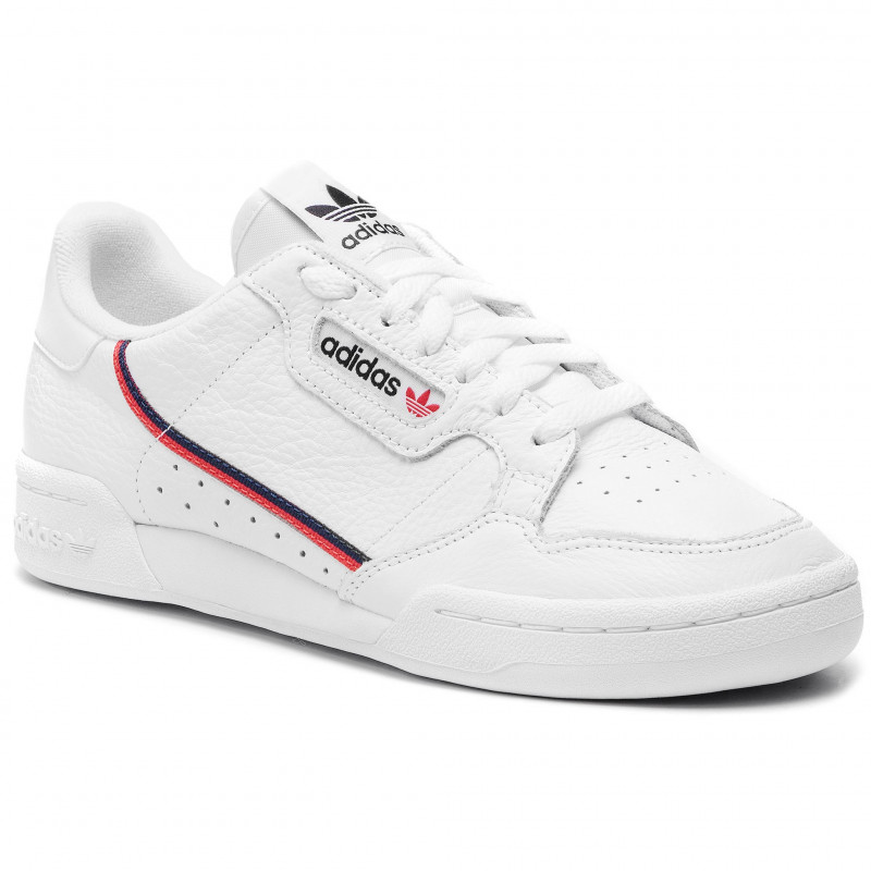 Tenis Adidas Originals Mn Continental 80 Bco/Rojo G27706