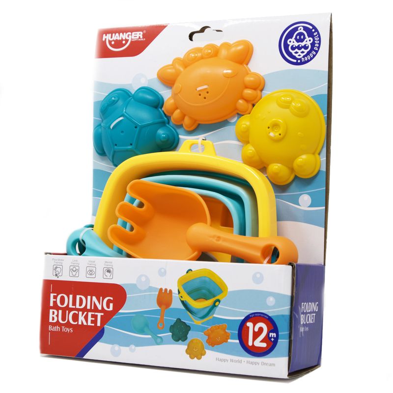 Juego De Playa Cubeta Magica