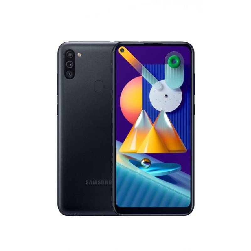 Celular Samsung Galaxy M11 Nacional 6.4" 3GB RAM + 32GB + Audifonos y MicroSD 32GB Negro