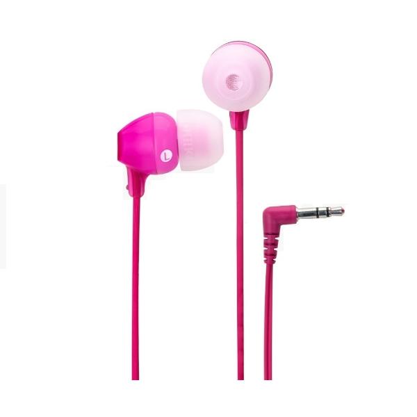 Audi­fonos SONY in-ear alambricos rosa mdrex15lp