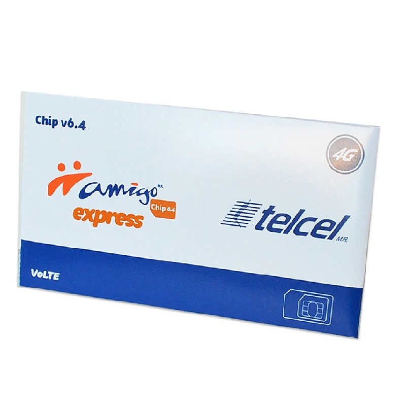 Chip Telcel Express Lada Sonora Y Sinaloa