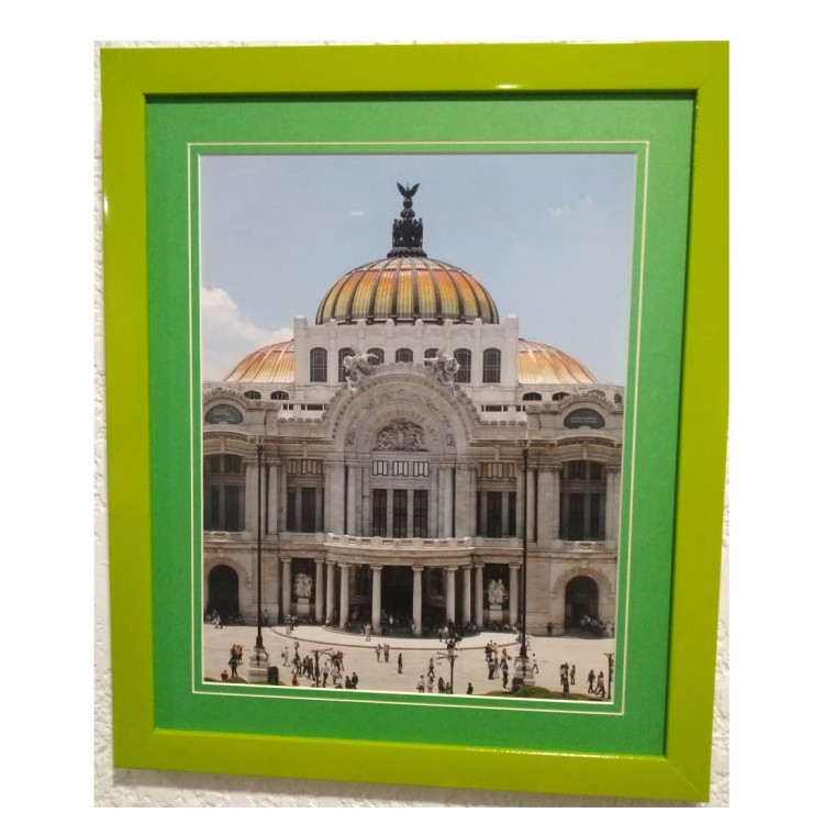 3 MARCOS TRICOLOR BANDERA DE MEXICO HERMOSOS, PASPARTU FRAMES