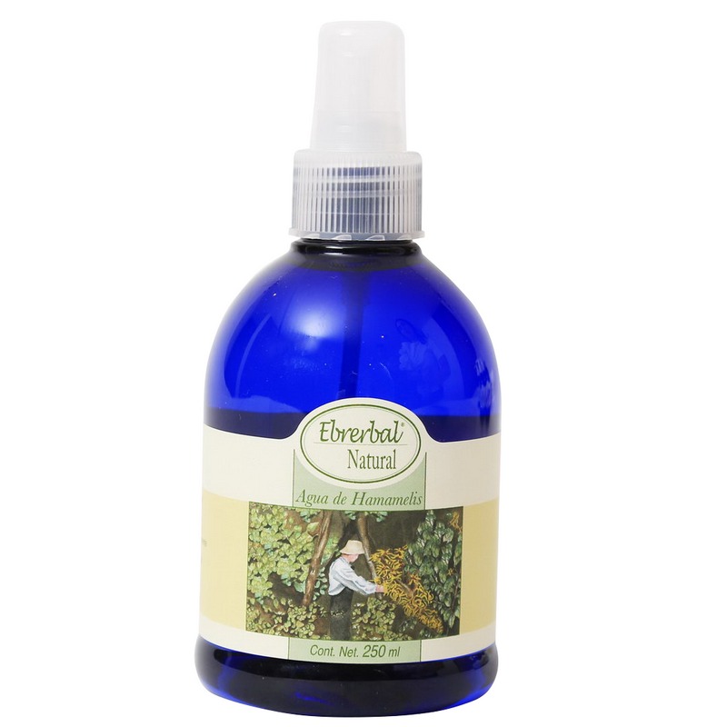 Agua De Hamamelis Para Piel Grasa 100% Natural - 250 Ml