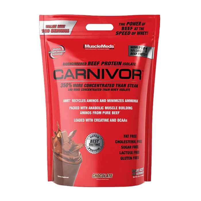 MuscleMeds Proteina Carnivor 8 Lbs. 100 Serv. - Chocolate