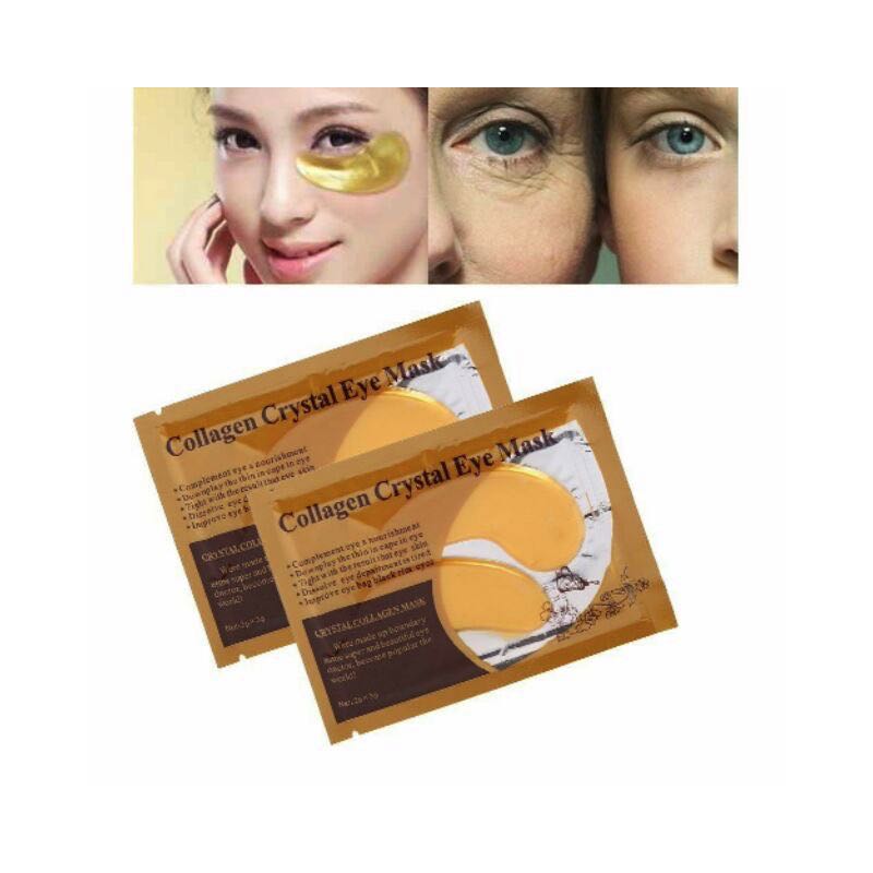 Paquete de 12 Sobres Parches de Colágeno Para Ojos Hidratantes Anti Edad Eye Mask.