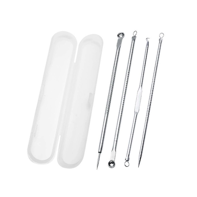 Kit Set Anti Acné Extractor De Puntos Negros y Espinillas