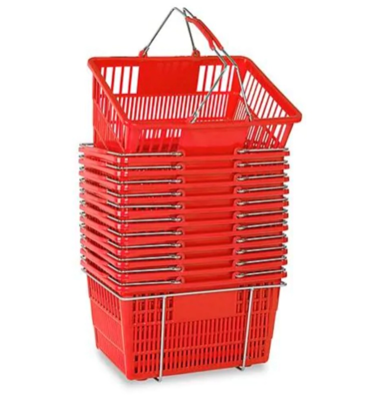 Canastas De Mano Para Supermercado O Compra