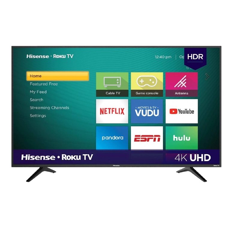 TV HISENSE 50 PULGADAS SMART TV ROKU 4K UHD LED  50R6000GM