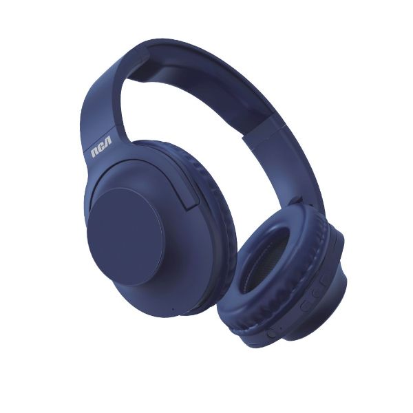 Aud fonos Diadema RCA HP63BTBL Azul Bluetooth Inal mbrico Plegables