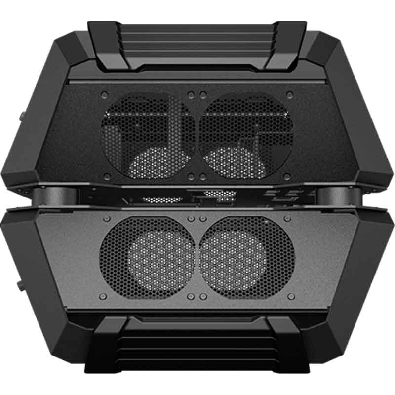 Gabinete Gamer COUGAR GEMINI X ATX Doble Torre Cristal Templado USB-C Negro 105LMT0001-00 