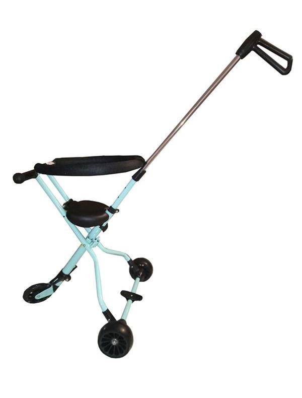 Triciclo Baby Scooter Portatil Plegable 3 Llantas Con Frenos Aqua