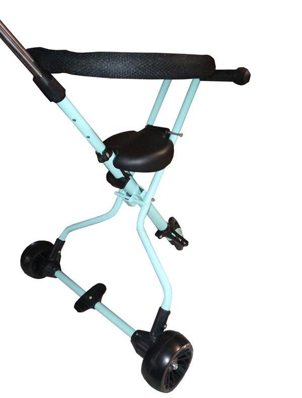 Triciclo Baby Scooter Portatil Plegable 3 Llantas Con Frenos Aqua