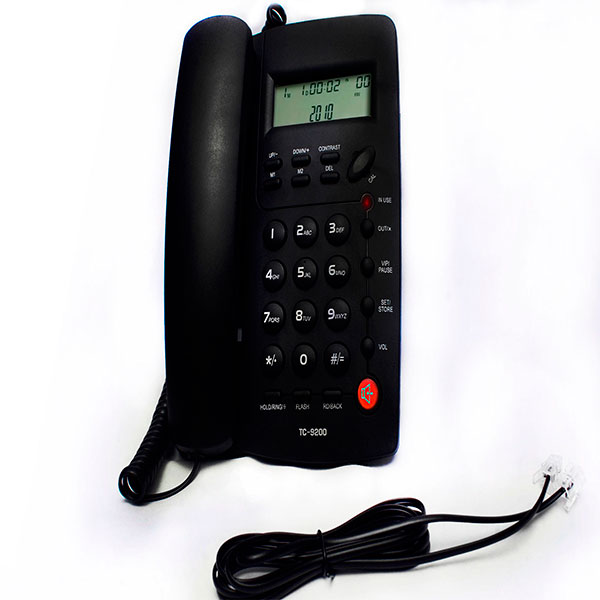 Teléfono Con Marcado Rápido Display Altavoz Flash  TC-9200