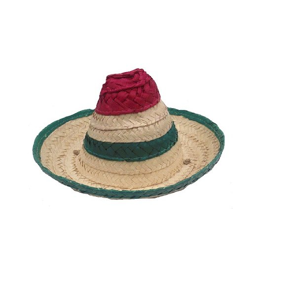 Sombrero Mexicano Para Perro Grande Fabricado En Palma