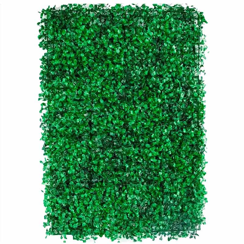 Follaje Artificial Kit 5 Piezas Muro Verde Sintentico 60 X 40 Cm Pasto Vertical Pared Jardimex