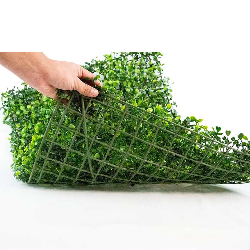 Follaje Artificial Kit 5 Piezas Muro Verde Sintentico 60 X 40 Cm Pasto Vertical Pared Jardimex