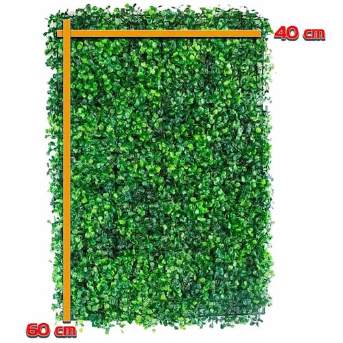 Follaje Artificial Kit 15 Piezas Muro Verde Sintentico Pasto Vertical Pared Jardimex