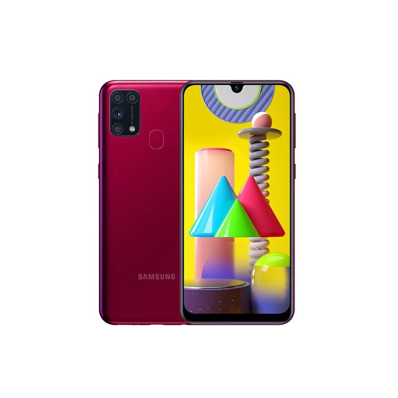 Smartphone Samsung Galaxy M31 Rojo 128GB Desbloqueado 