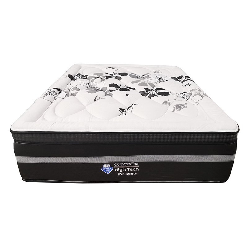 Colchón Spring Air Avantgarde Individual + Cojín Balón  + Cojín Playera