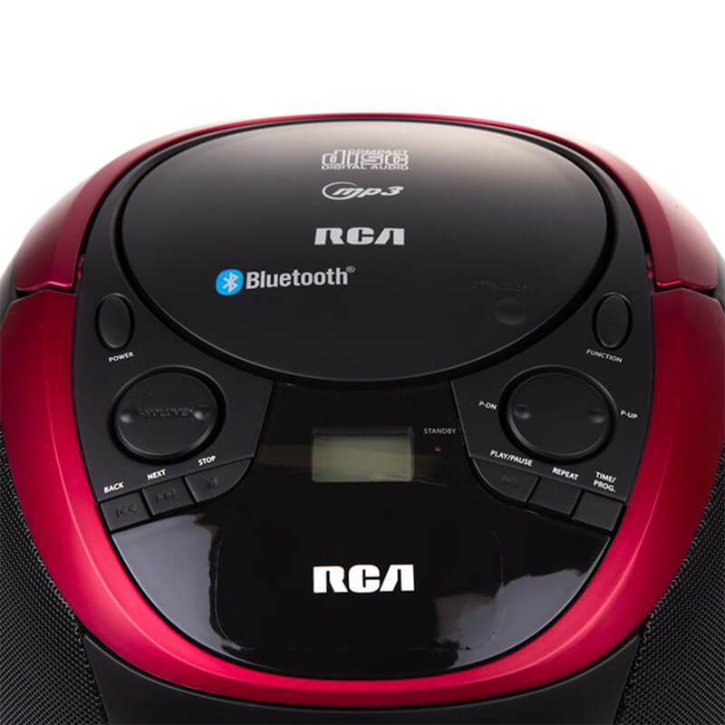 Radiograbadora Rca Boombox Radio Fm,usb,aux In,cd, Bluetooth