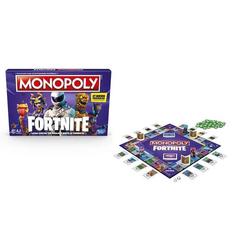 Monopoly Fortnite 27 Nuevos Personajes Juego De Mesa