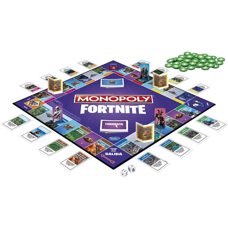 Monopoly Fortnite 27 Nuevos Personajes Juego De Mesa