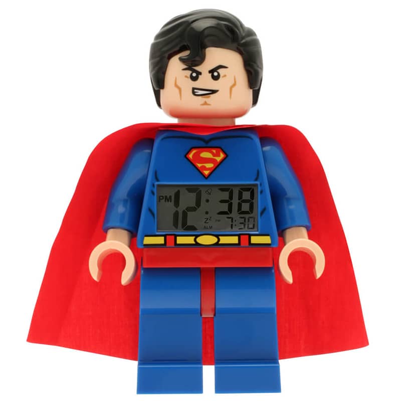 Despertador Superman Lego Dc Comics Super Heroes