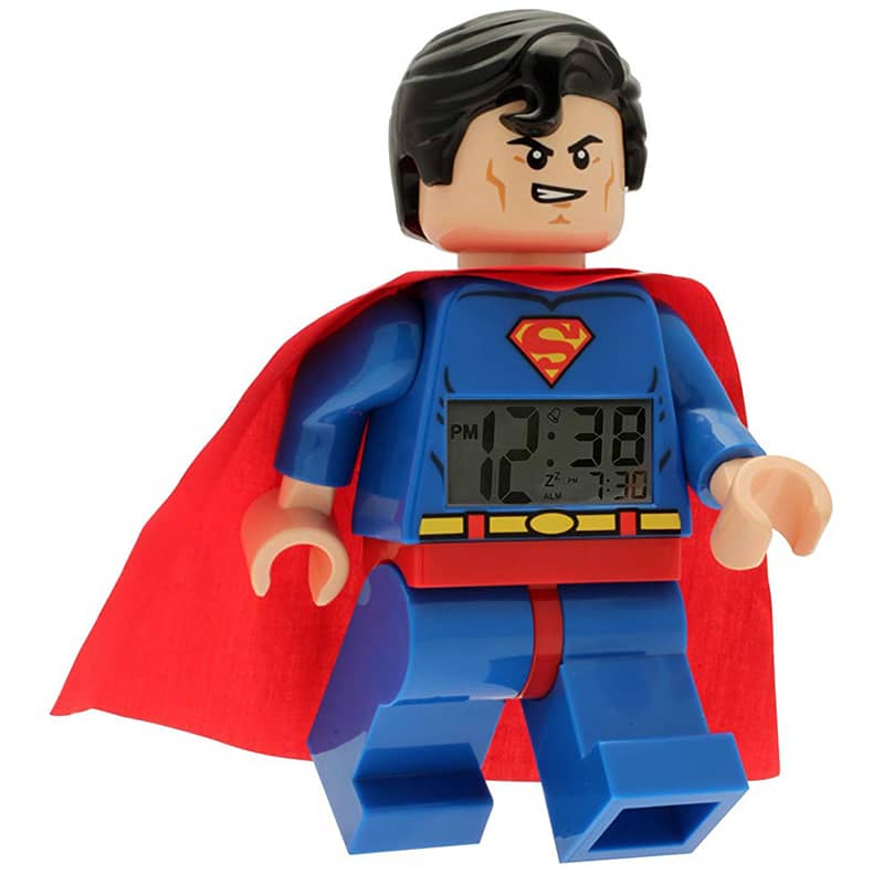 Despertador Superman Lego Dc Comics Super Heroes