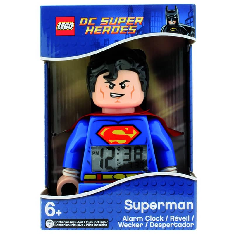 Despertador Superman Lego Dc Comics Super Heroes