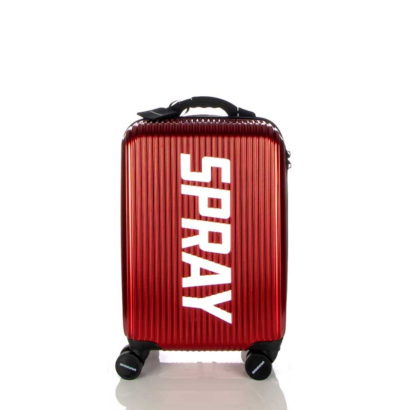 Maleta riÂ­gida Sprayground Striped Dark Red 20"