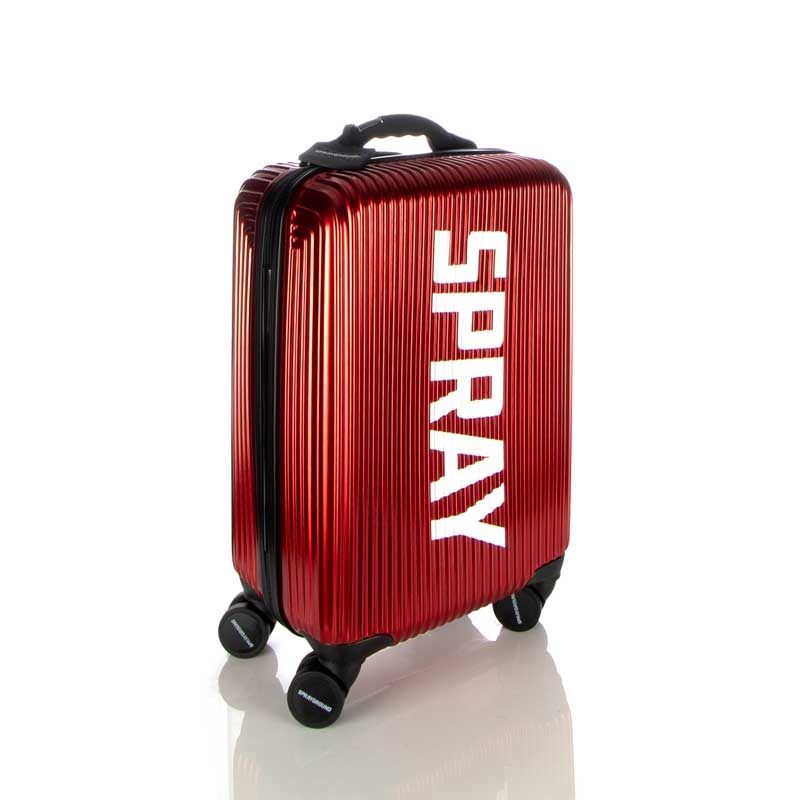 Maleta riÂ­gida Sprayground Striped Dark Red 20"