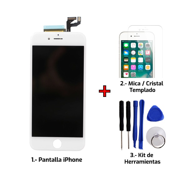Display Pantalla iPhone 6s Blanco + Regalos