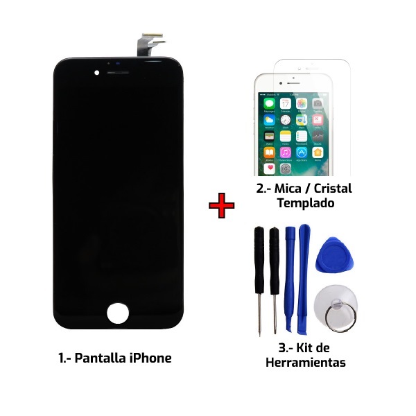 Display Pantalla iPhone 8 Plus Negro + Regalos