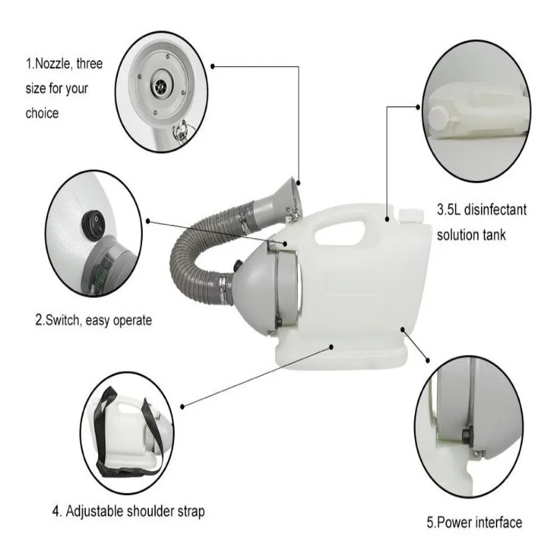 NEBULIZADOR PARA SANITIZAR Y DESINFECTAR EN FRIO UVL 5L 