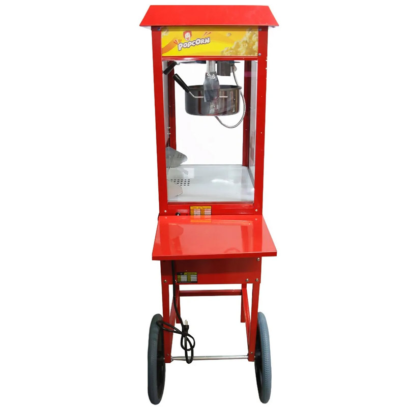 Maquina Palomitas 8 Oz  Carrito Comercial 11200W  Palomera Profesional