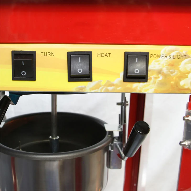 Maquina Palomitas 8 Oz  Carrito Comercial 11200W  Palomera Profesional