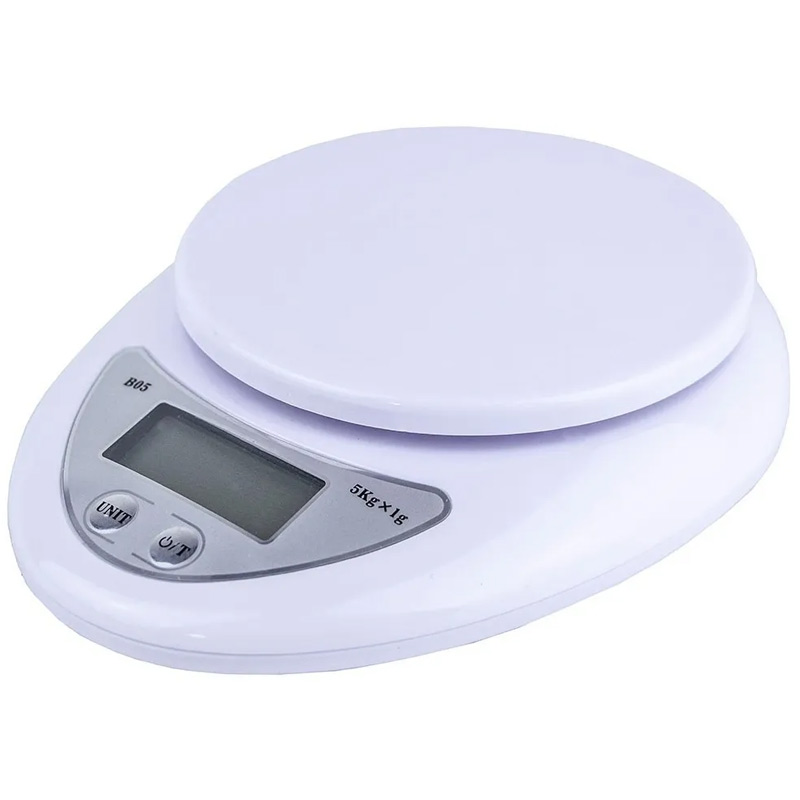 Bascula Digital 5 Kg Multiusos Gramera Para Cocina Con Tazon