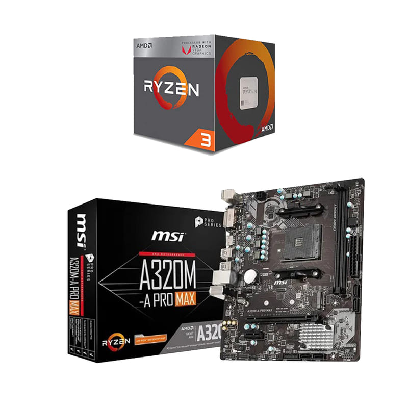 Pc Gamer Ryzen 3 Hdd 1tb Ram 16gb Radeon + Wifi + Kit