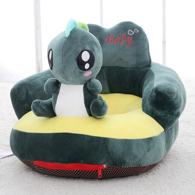 Soporte Sillón Aprender A Sentarse Bebé Dino Verde