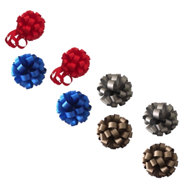  MOÑOS VIKY PARRA, de 10 cm de diámetro, CAJA CON 8 PZAS SURTIDAS