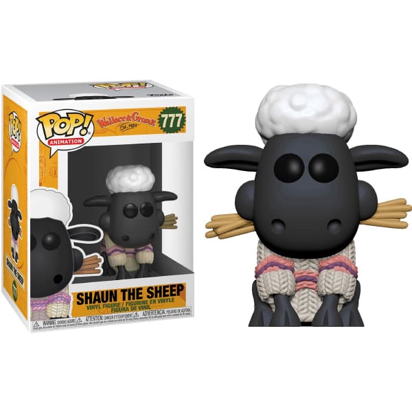 Funko Pop Wallace Gromit Shaun the Sheep.