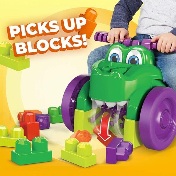 Mega Bloks Building Basics - Ride ´n Chomp Croc