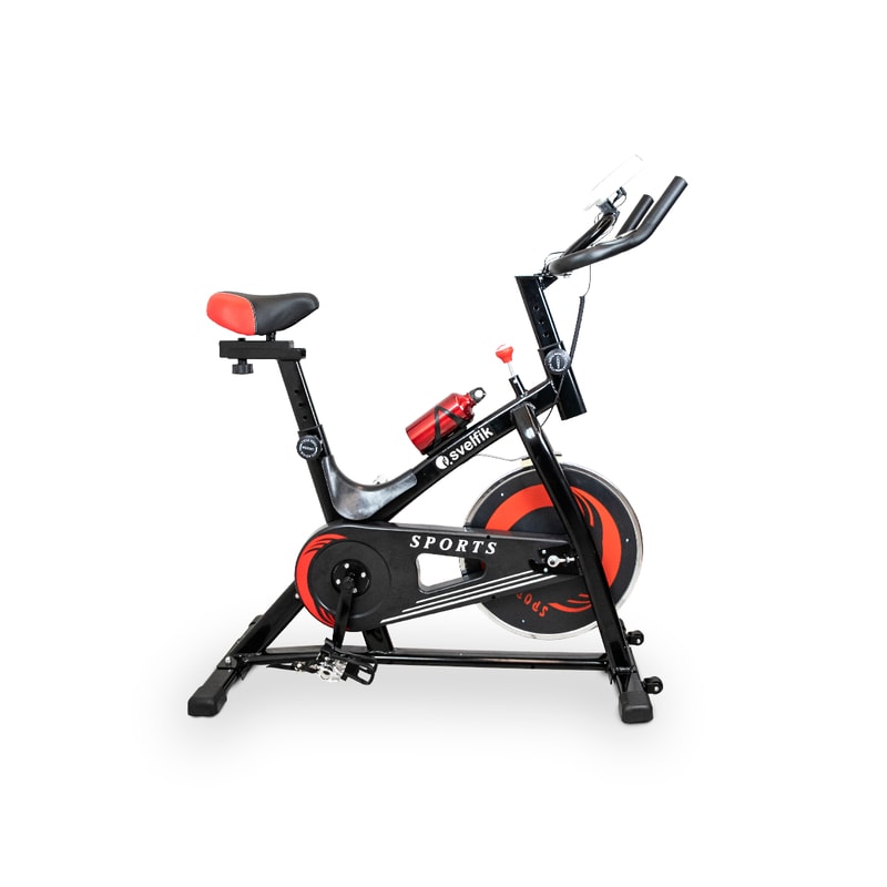 Bicicleta Fija Spining Gimnasio 6kg Svelfik Cardio Gym 150kg