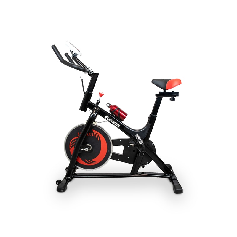 Bicicleta Fija Spining Gimnasio 6kg Svelfik Cardio Gym 150kg