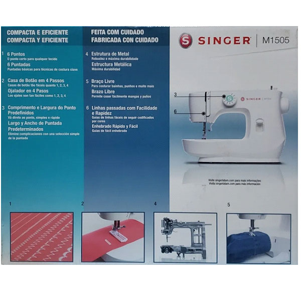 Máquina De Coser Singer M1505