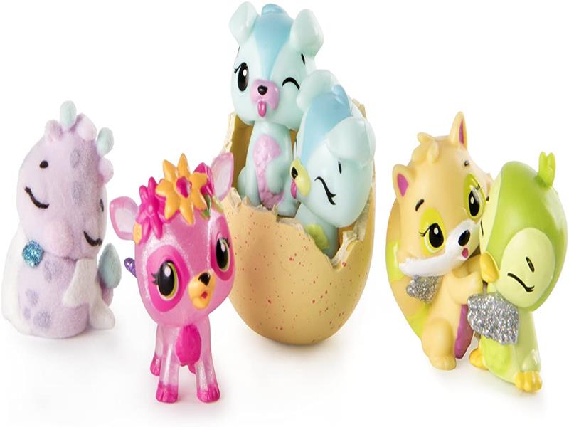 Hatchimals Colleggtibles Season 3 - Incluye 4 Huevos + Bonus Spin Master