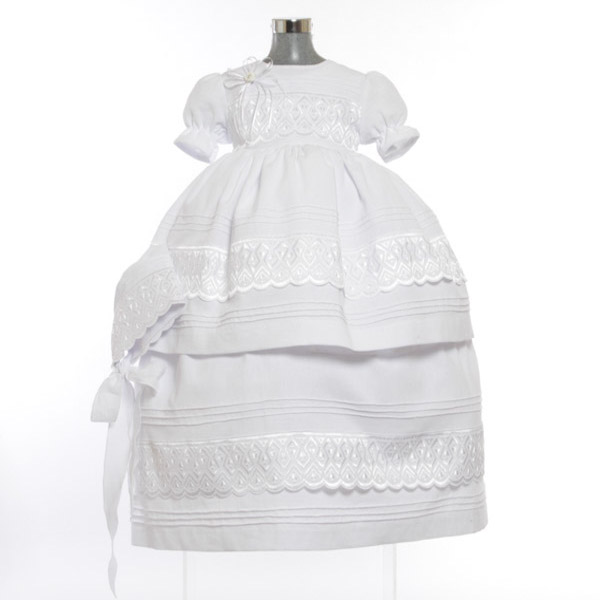 Ropón para Bautizo de Niña.