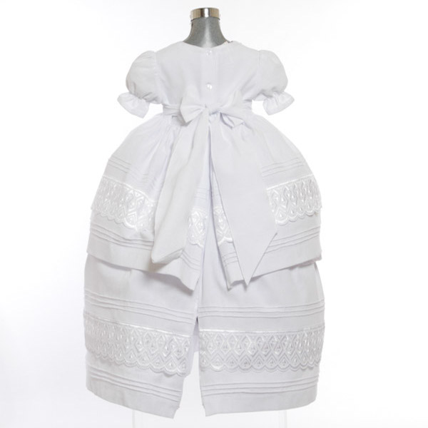 Ropón para Bautizo de Niña.